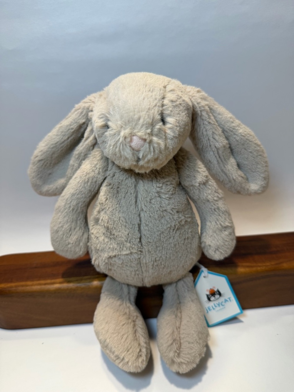 New Jellycat Small Bashful Beige Bunny 8” Stuffed Animal Plush NWT Authentic